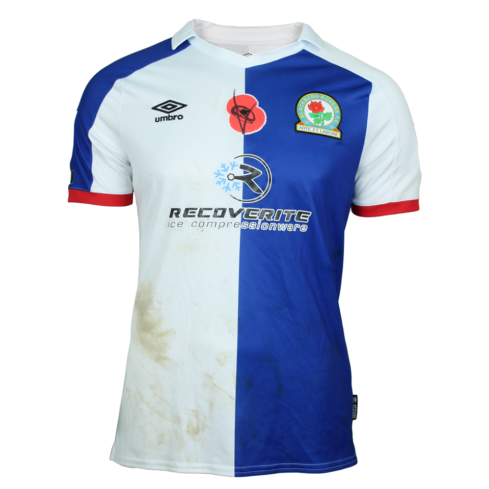 Darragh Lenihan Blackburn Rovers shirt