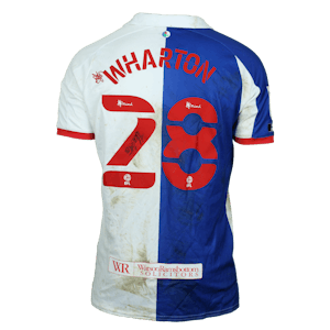 Scott Wharton Blackburn Rovers のシャツ