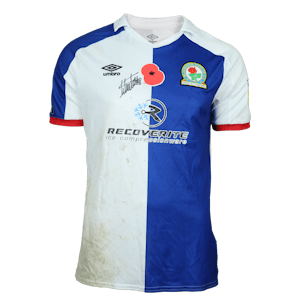 Scott Wharton Blackburn Rovers のシャツ