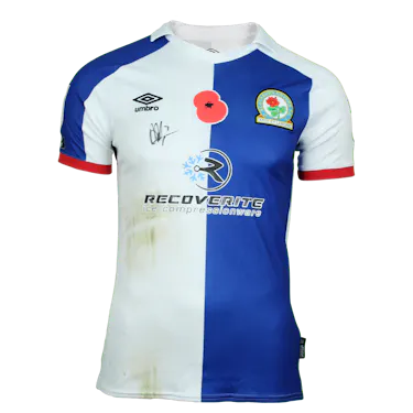 来自Blackburn Rovers的Adam Armstrong球衣