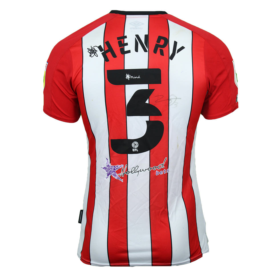 Rico Henry Brentford shirt