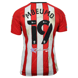 Bryan Mbeumo Brentford camisa.