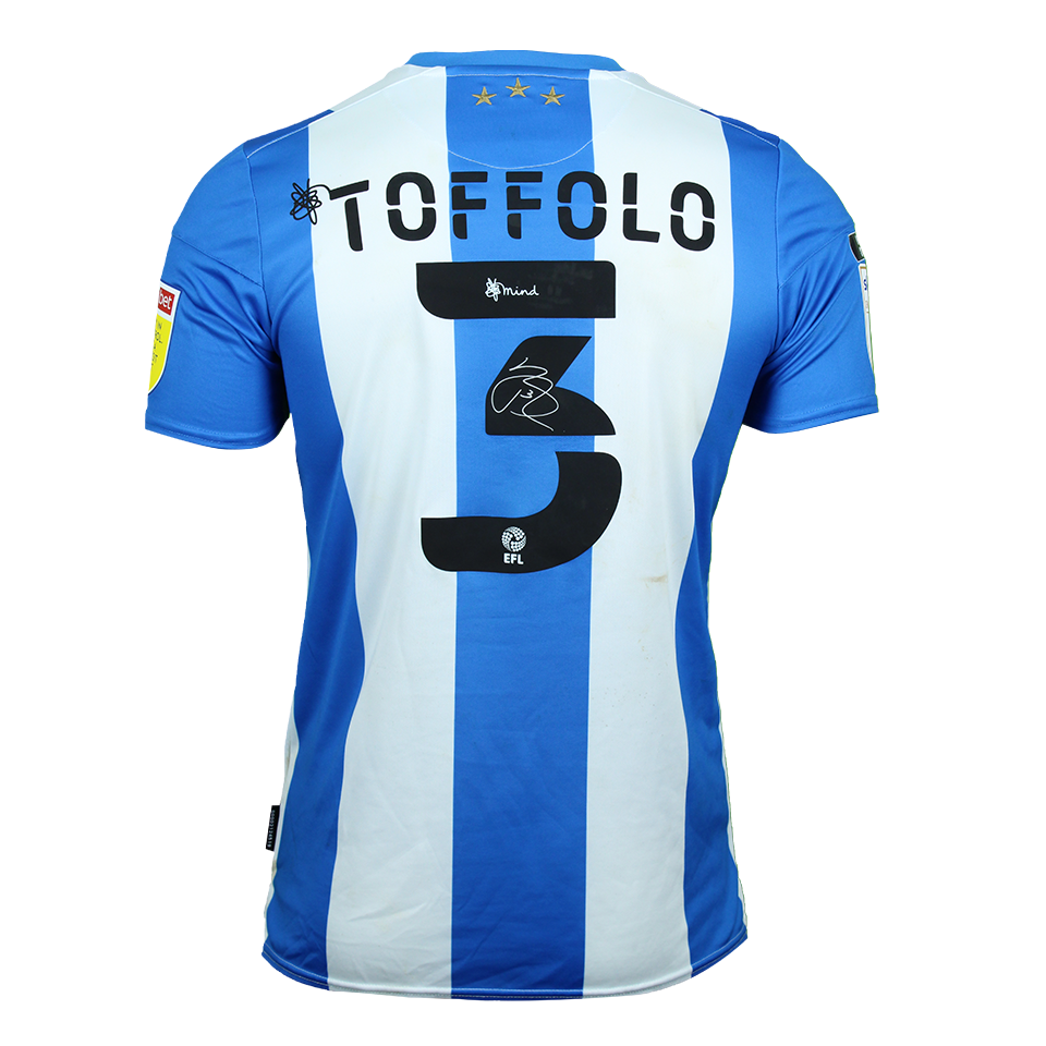 Harry Toffolo Huddersfield Town shirt