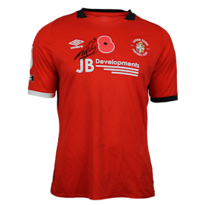 Sonny Bradley Luton Town shirt