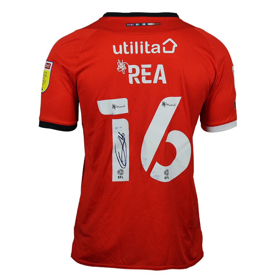 Glen Rea Luton Town jersey