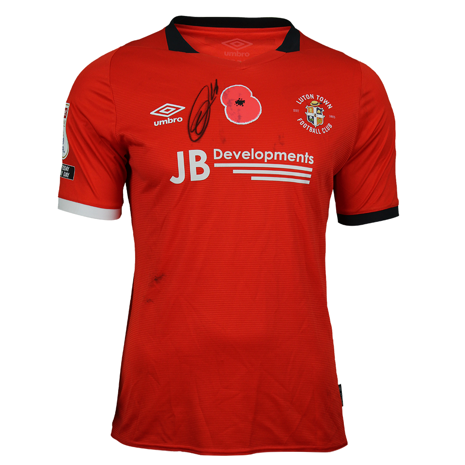 Glen Rea Luton Town jersey