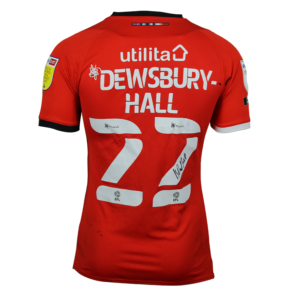 Kiernan Dewsbury-Hall Luton Town shirt