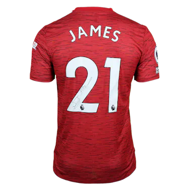 Manchester United 팀의 Daniel James 셔츠