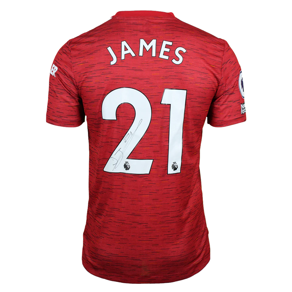 Manchester United 팀의 Daniel James 셔츠