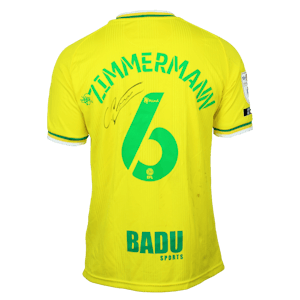 Christoph Zimmermann Norwich City shirt