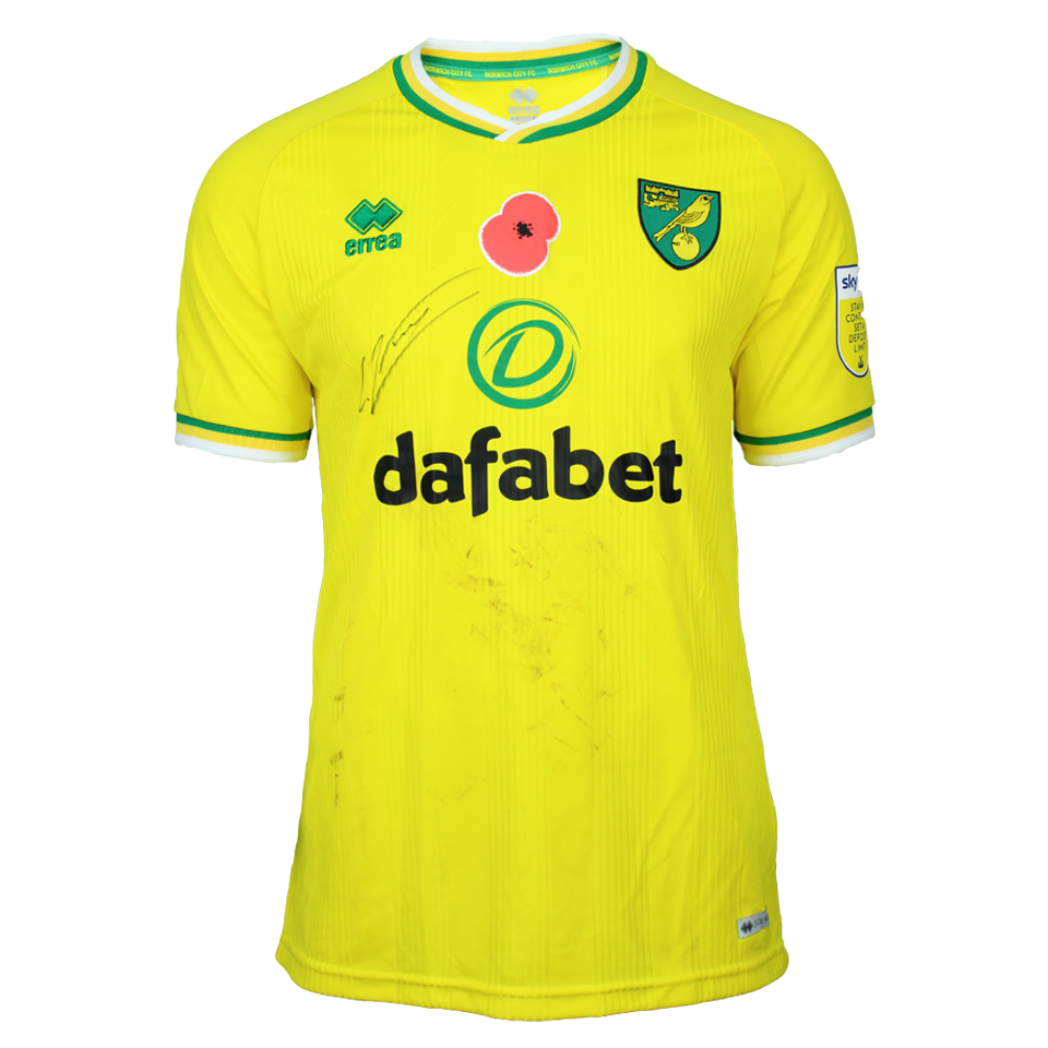 Christoph Zimmermann Norwich City shirt