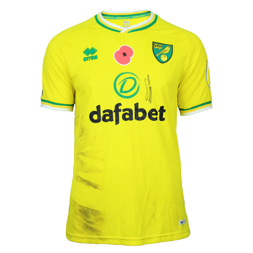 Marco Stiepermann Norwich City shirt