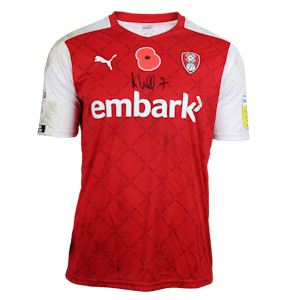 Kyle Vassell Rotherham United shirt