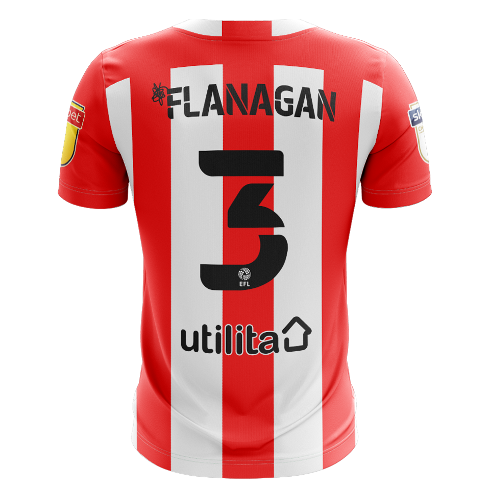 Tom Flanagan Sunderland shirt