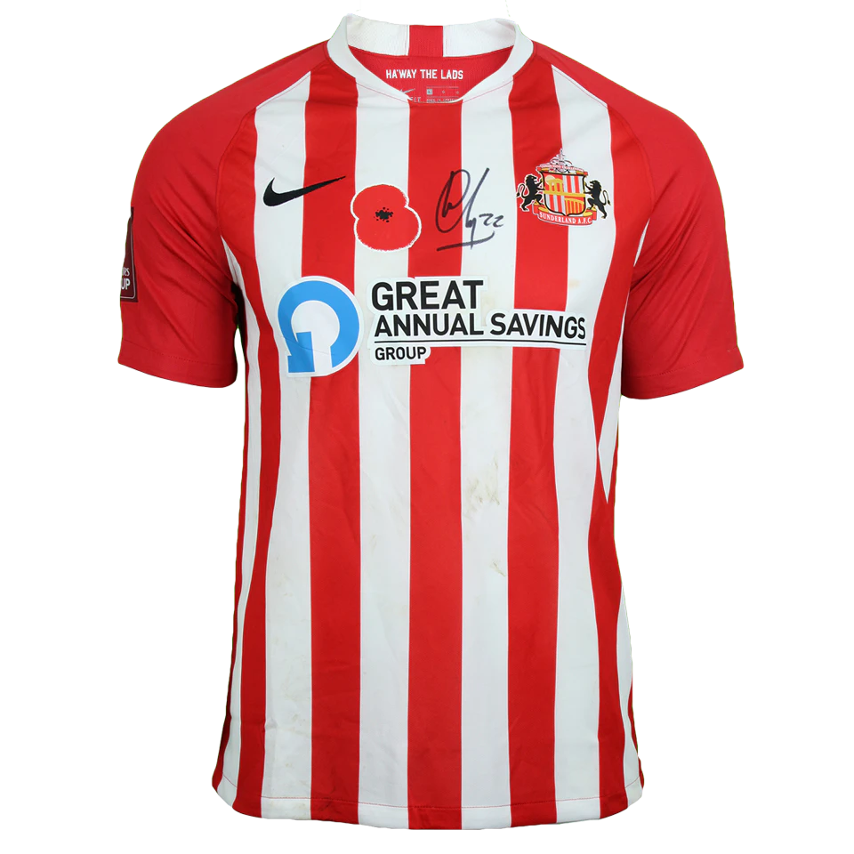 Will Grigg Sunderland camisa.