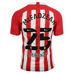 Callum McFadzean Sunderland shirt