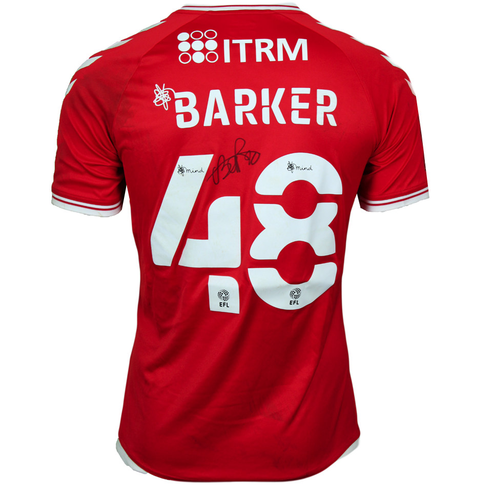 Maillot de Charlie Barker (Charlton Athletic)