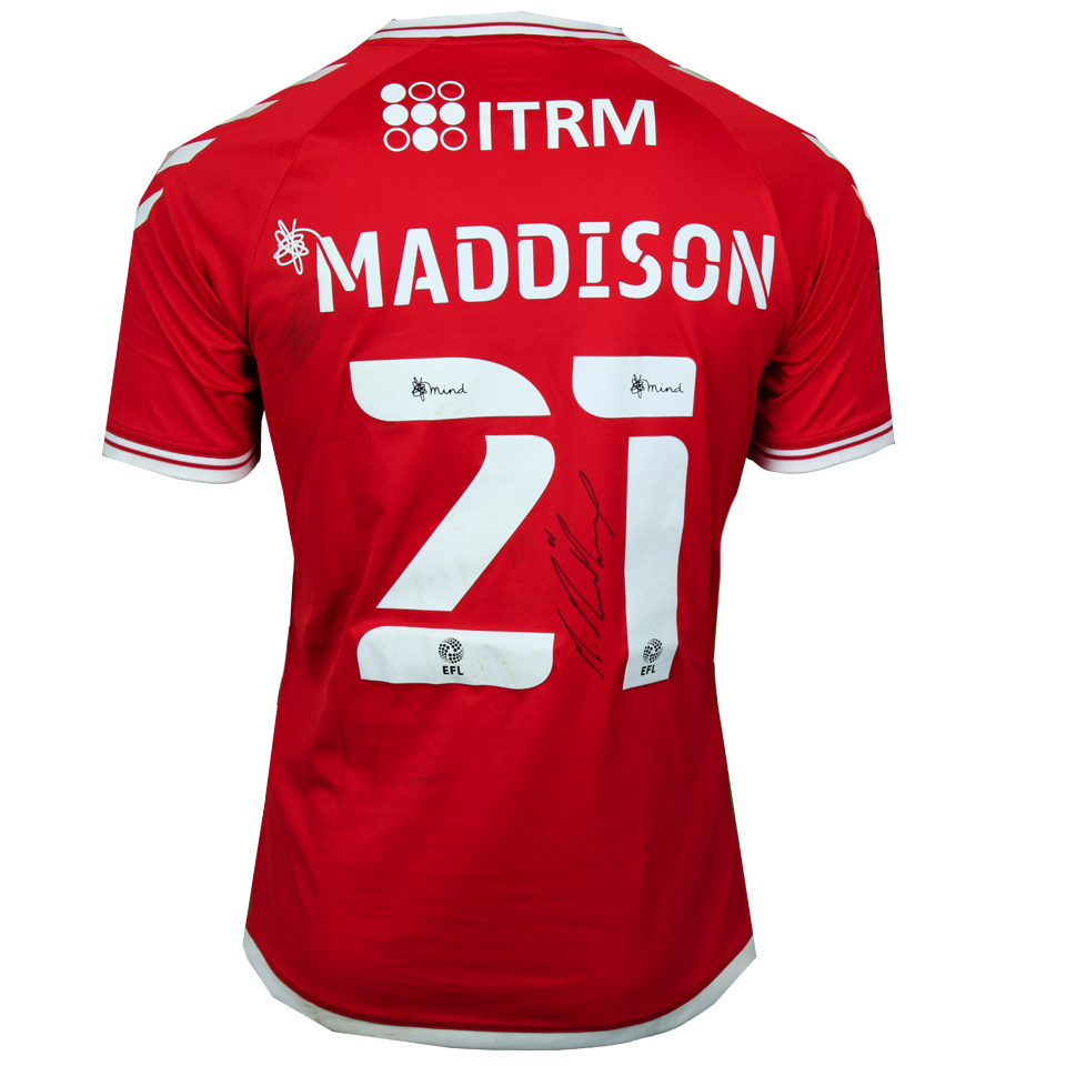 Marcus Maddison Charlton Athletic shirt