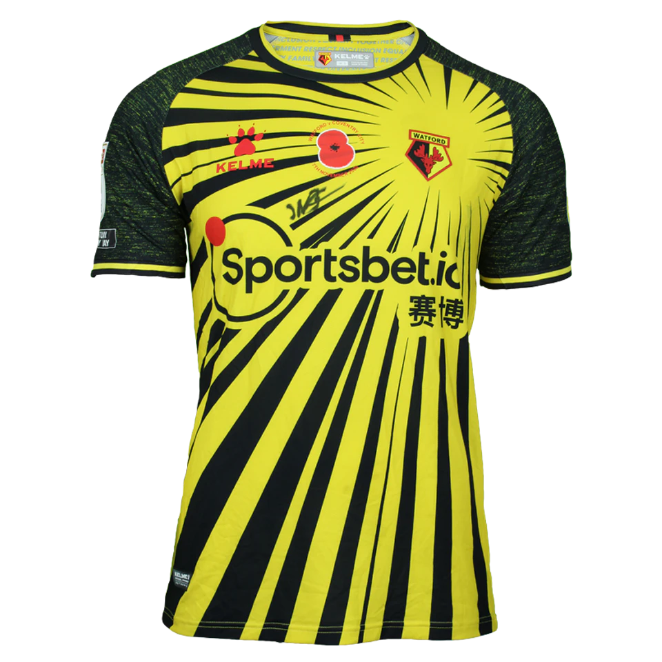 Jeremy Ngakia Watford shirt