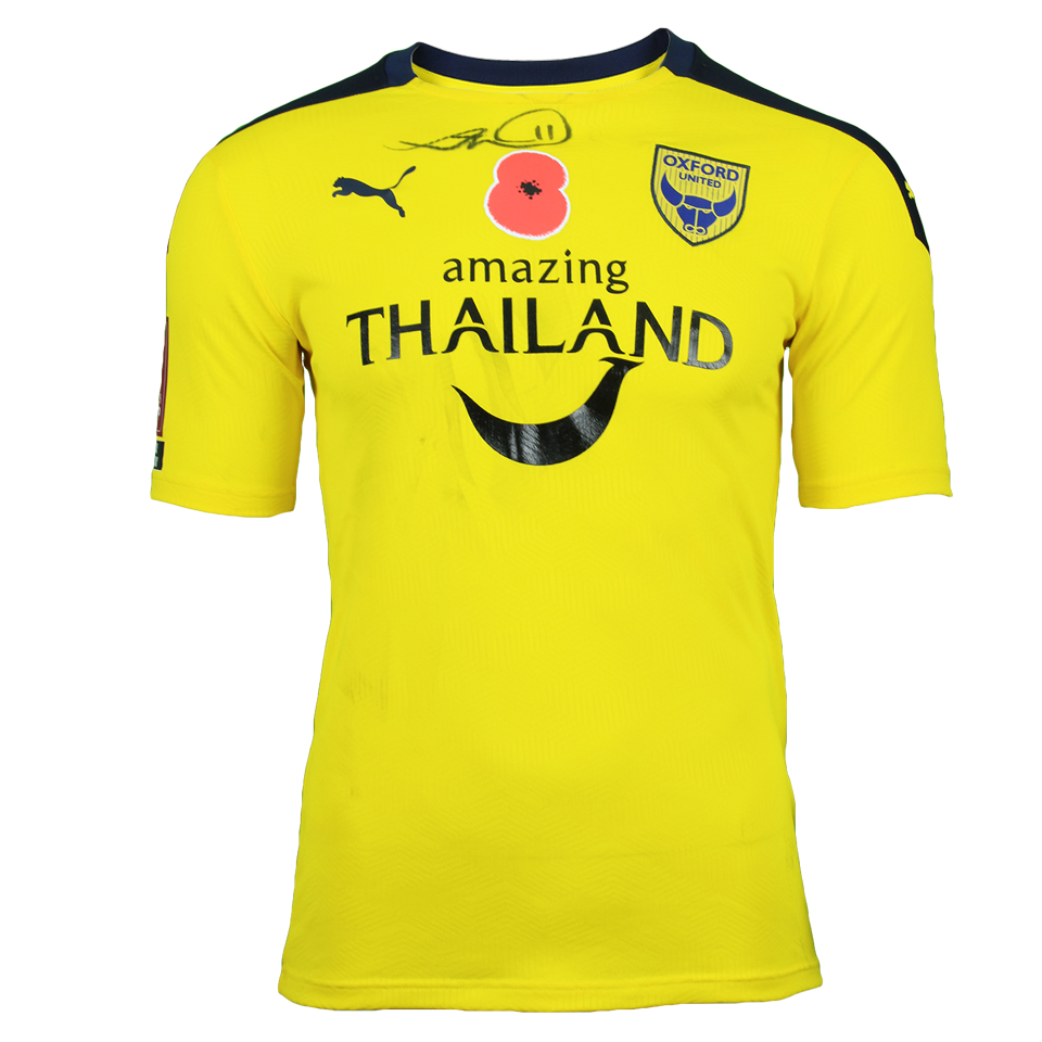 Sam Winnall Oxford United shirt