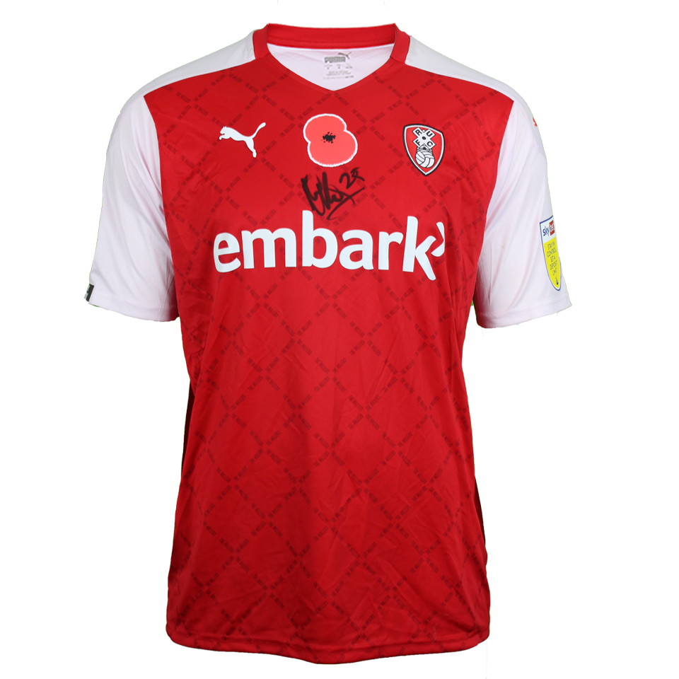 Matty Crooks Rotherham United shirt
