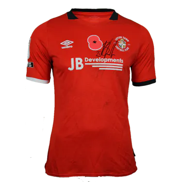 Kazenga LuaLua Luton Town jersey
