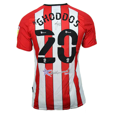 来自Brentford的Saman Ghoddos球衣