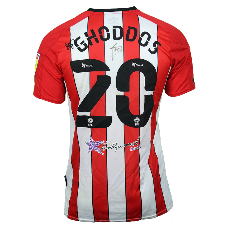 来自Brentford的Saman Ghoddos球衣