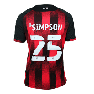 Jack Simpson AFC Bournemouth jersey
