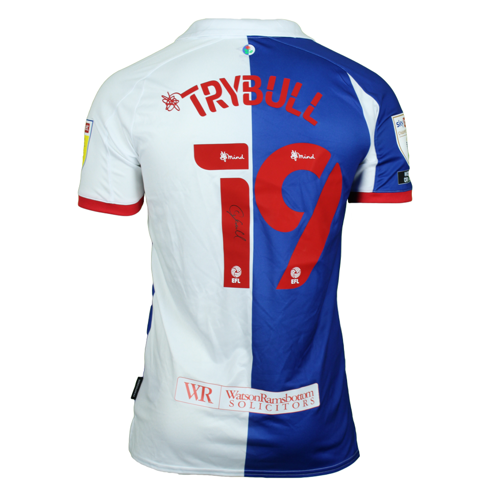 Tom Trybull Blackburn Rovers shirt