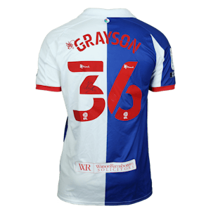 Joe Grayson Blackburn Rovers shirt