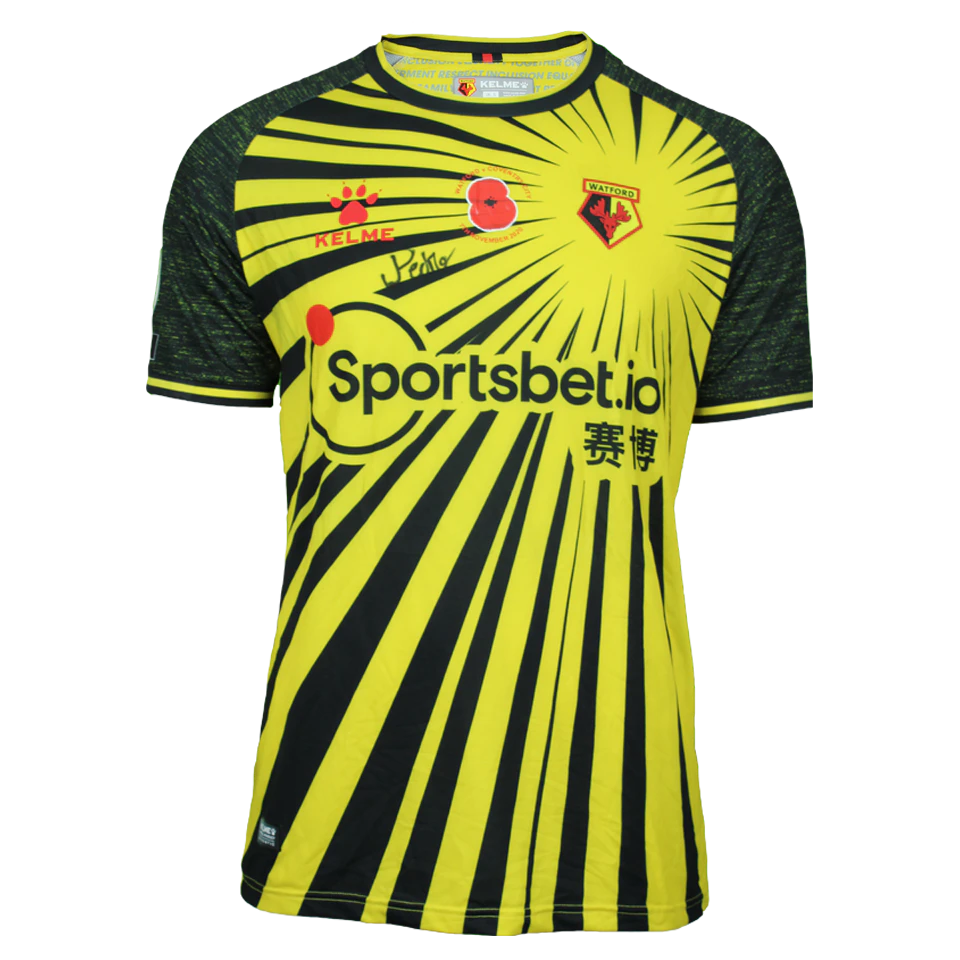 来自Watford的João Pedro球衣