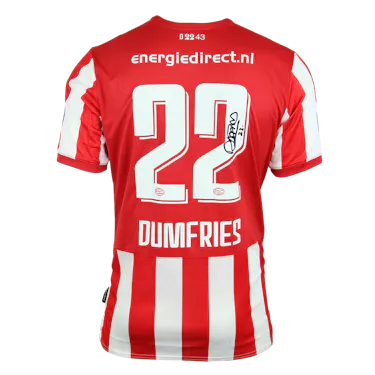 PSV 팀의 Denzel Dumfries 셔츠