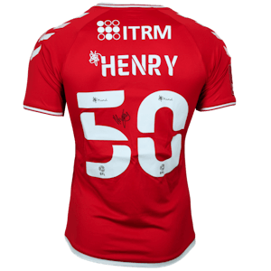 Aaron Henry Charlton Athletic shirt