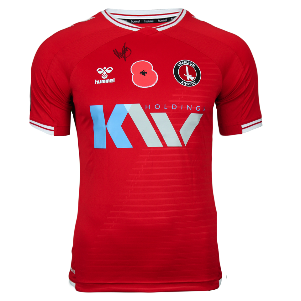 Aaron Henry Charlton Athletic shirt