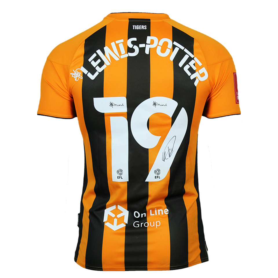 Keane Lewis-Potter Hull City shirt
