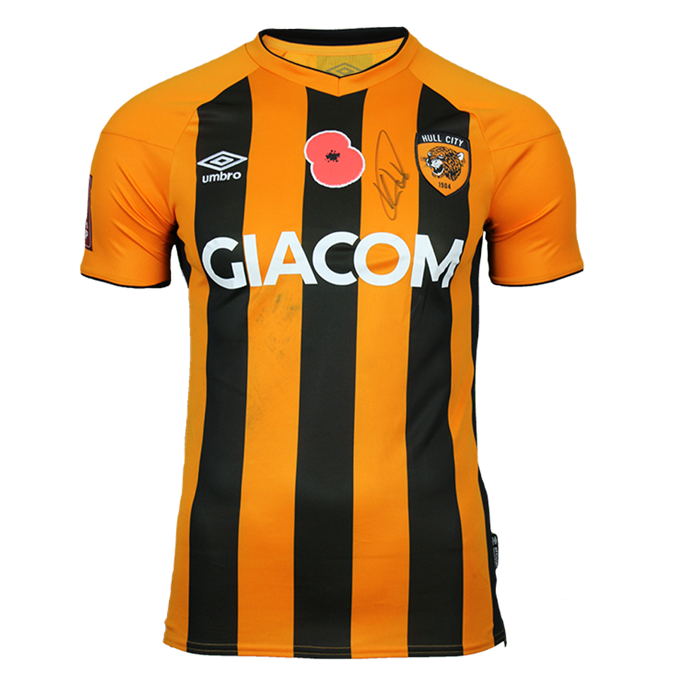 Keane Lewis-Potter Hull City shirt