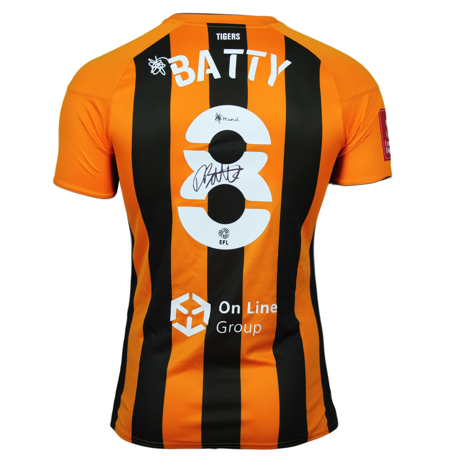 Daniel Batty  Hull City shirt