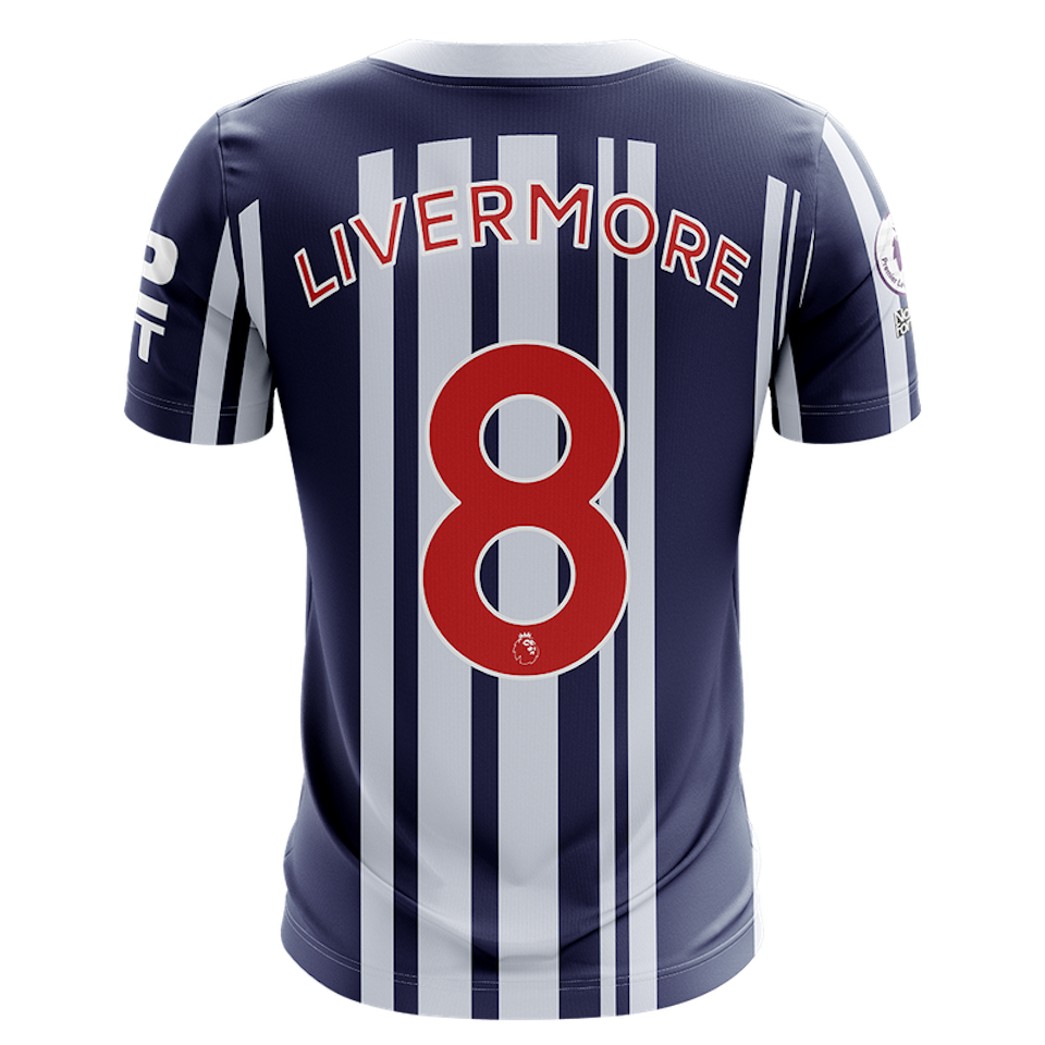 Jake Livermore West Bromwich Albion shirt