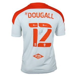 Kenneth Dougall Blackpool shirt