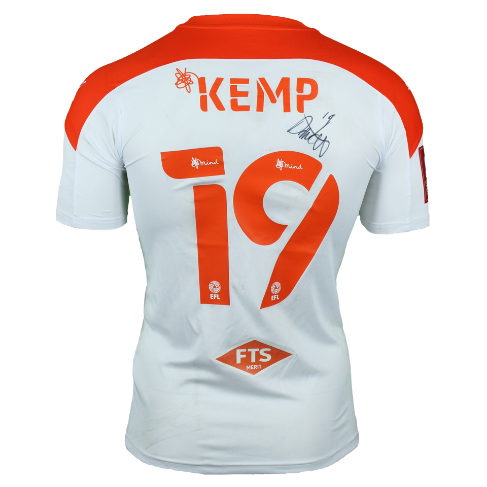 Daniel Kemp Blackpool jersey