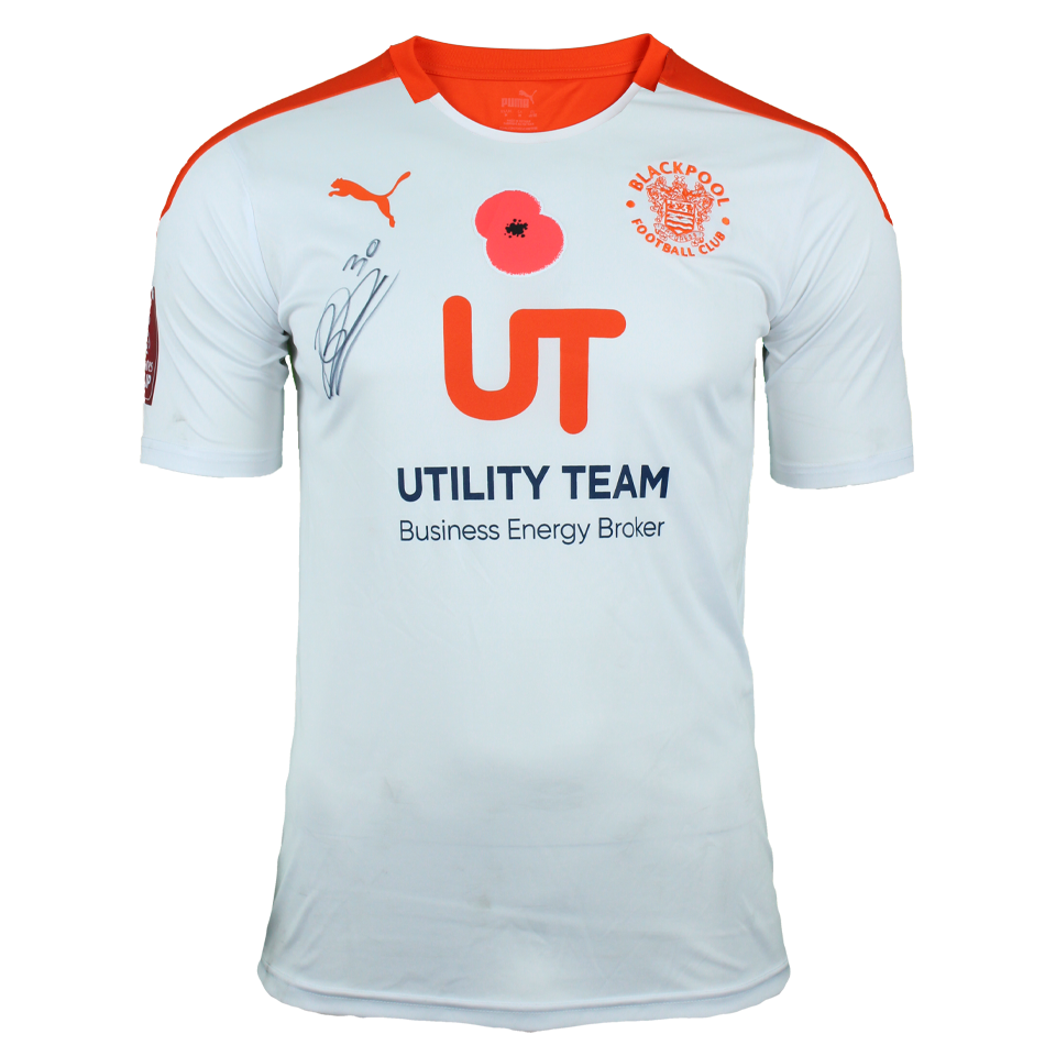 Maglia di Beryly Lubala (Blackpool)