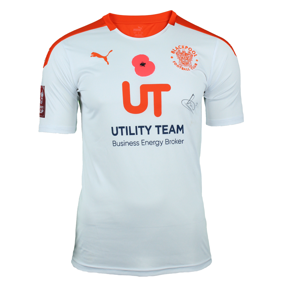 Demetri Mitchell Blackpool jersey