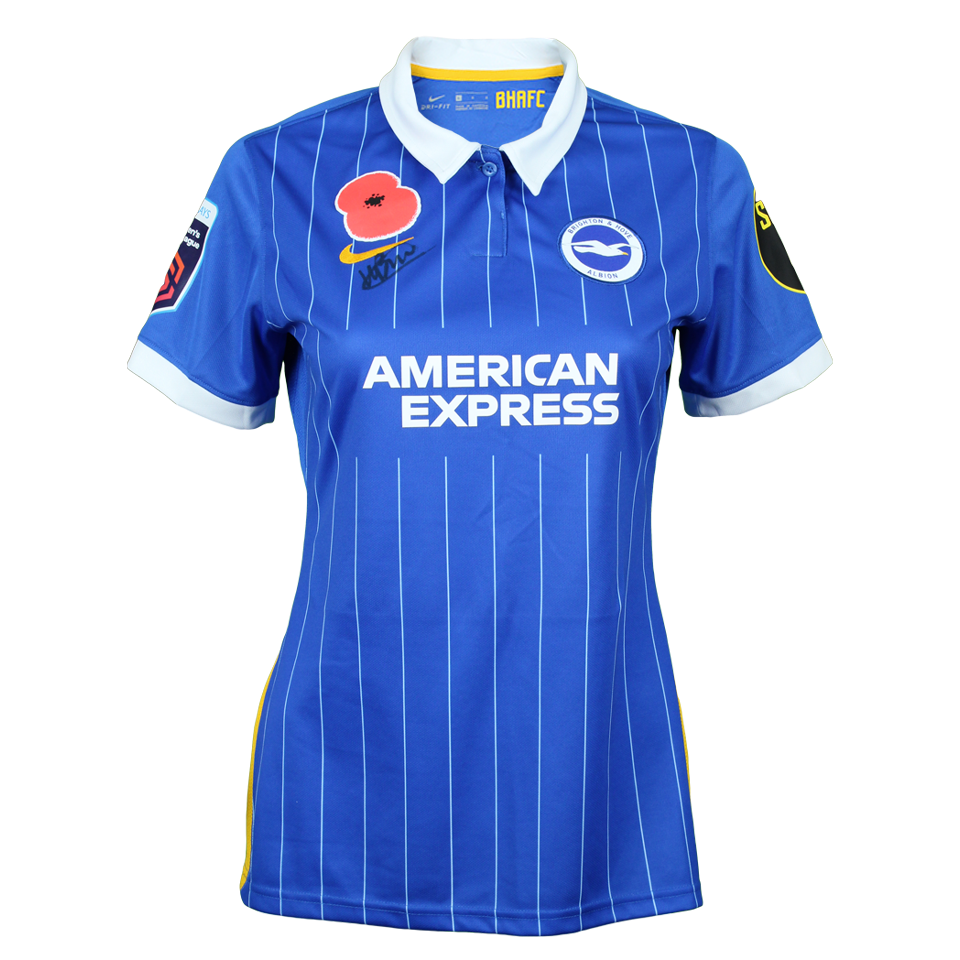 Kirsty Barton Brighton & Hove Albion WFC shirt