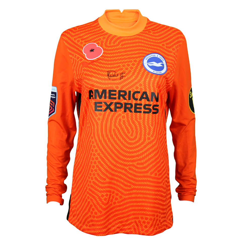 Cecilie Fiskerstrand Brighton & Hove Albion WFC shirt