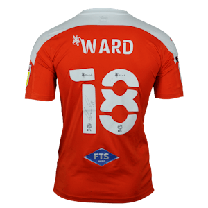 Grant Ward Blackpool shirt
