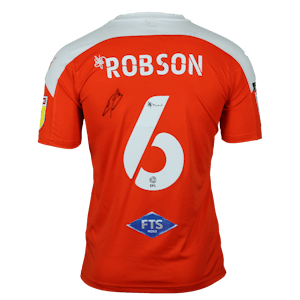 Ethan Robson Blackpool shirt