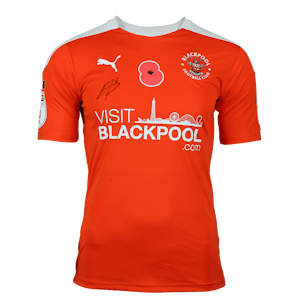Ethan Robson Blackpool shirt