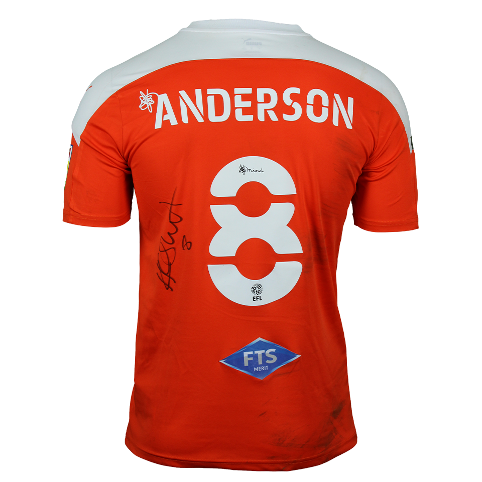 Keshi Anderson Blackpool jersey