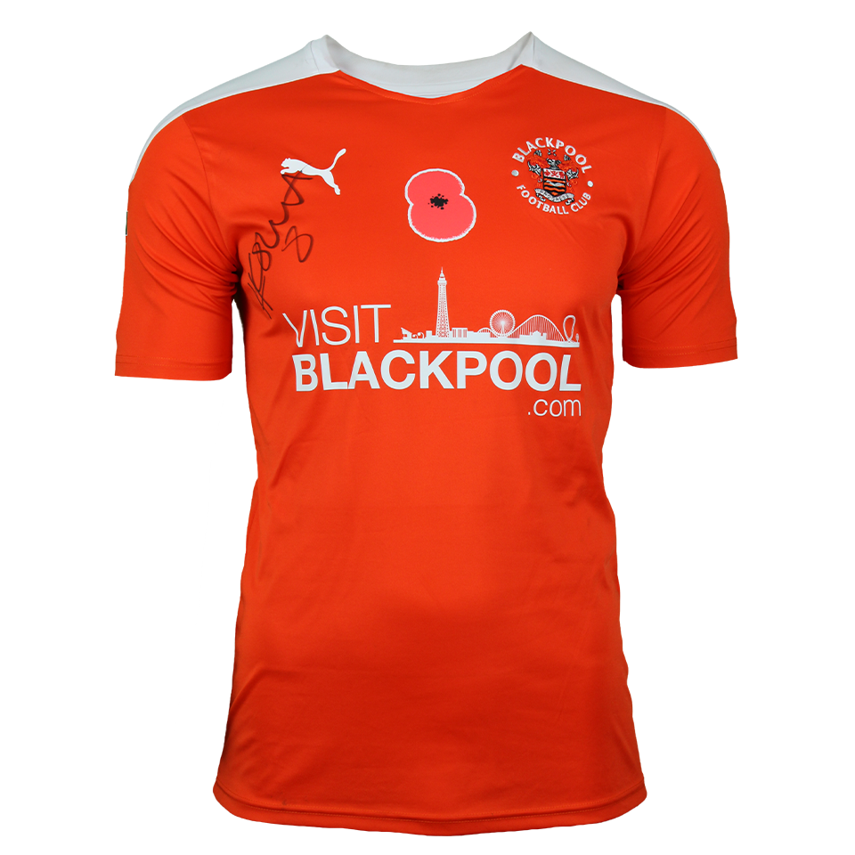 Keshi Anderson Blackpool jersey